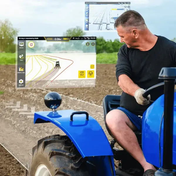 FJD U-Turn Auto-Drive: Seamless task recovery for flexible farming control.