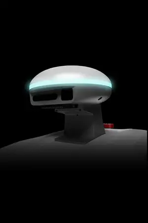 robot mower controllable night light