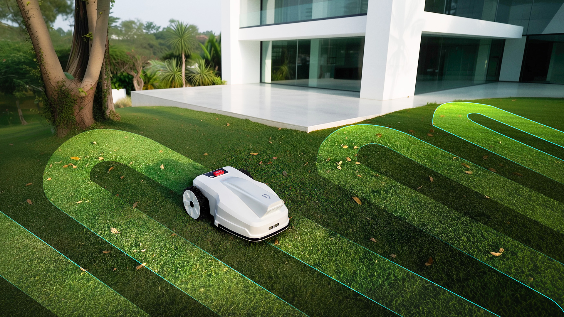 Vision-Enabled Performance Robot Lawn Mower