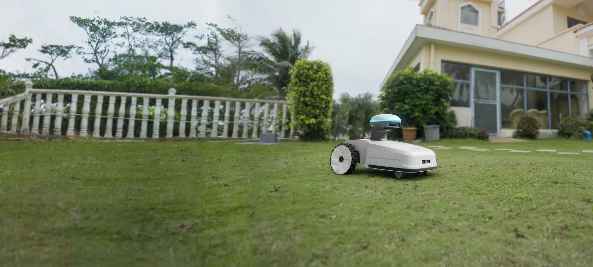 wireless robot lawn mower, robot lawn mower without perimeter wire