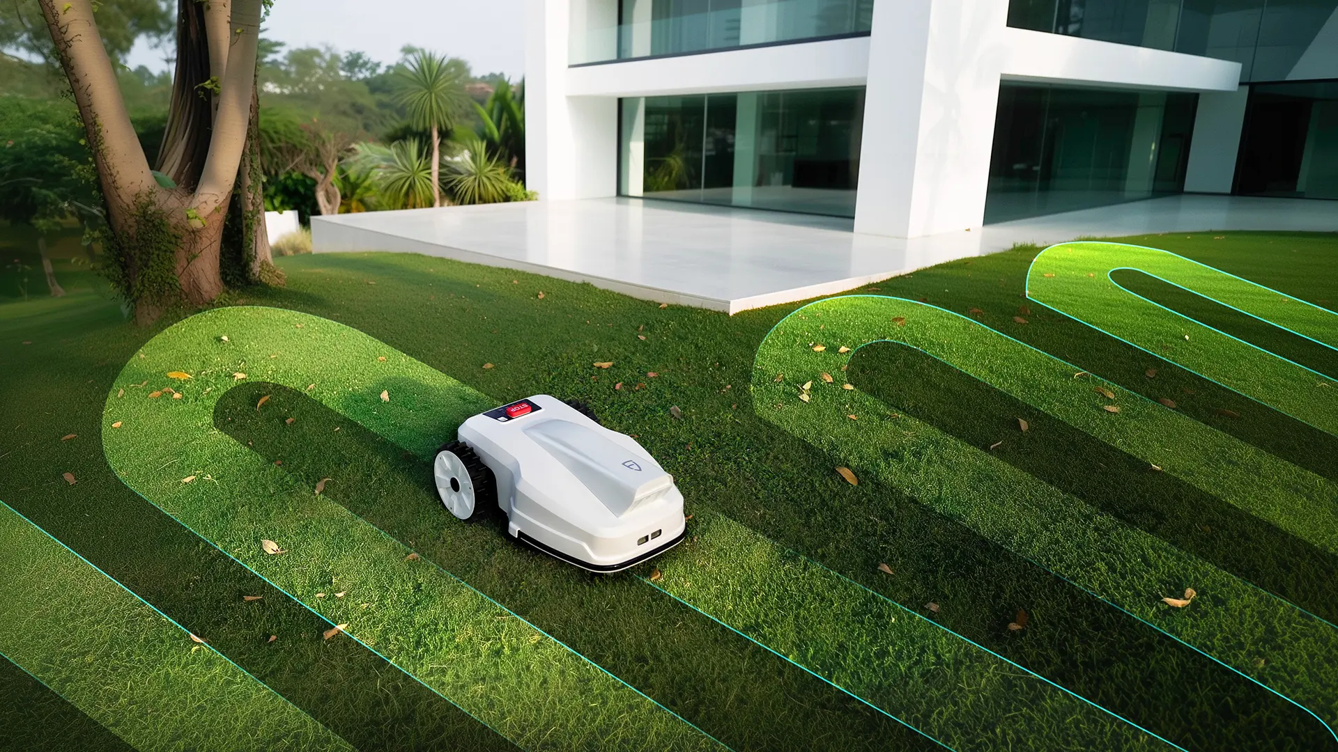 Smart Automatic robotic lawn mower