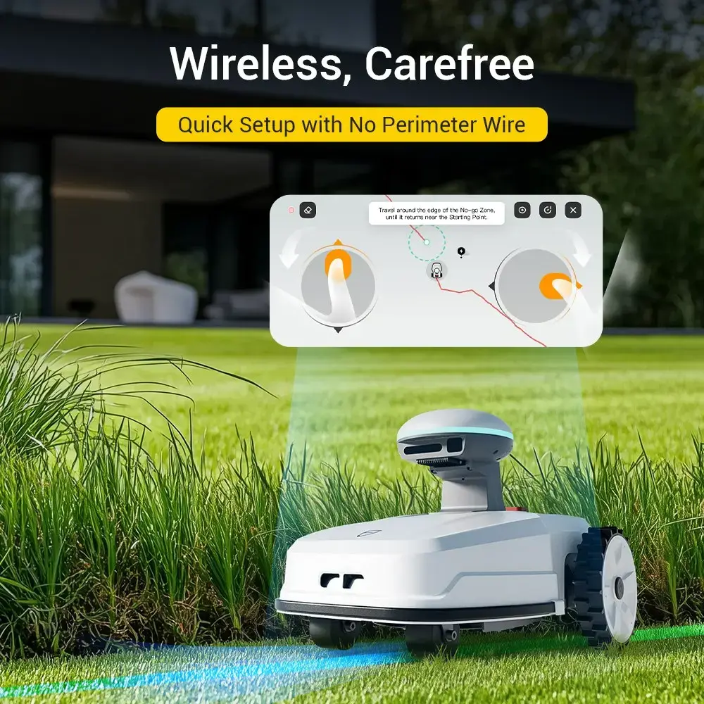wireless robot lawn mower for sale