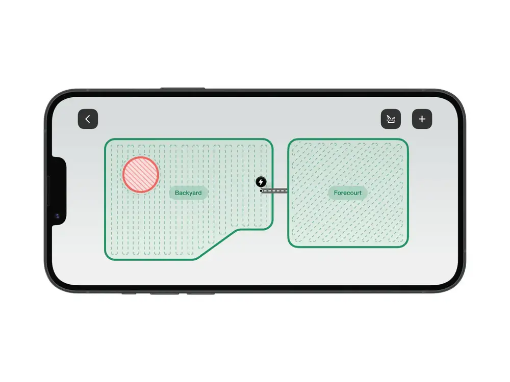 Select robot mower Mowing Modes