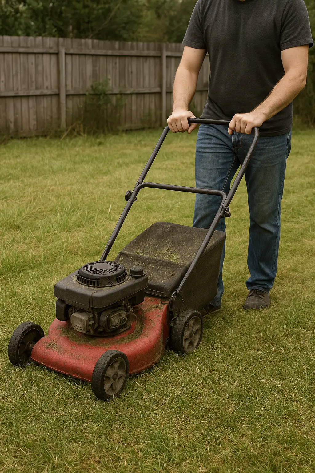 Traditional lawn mower